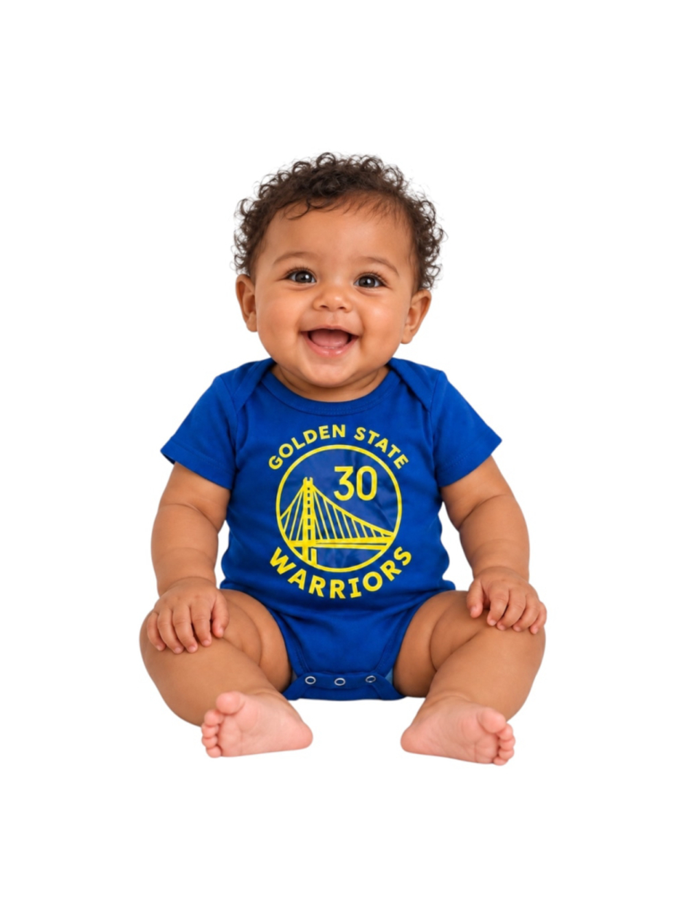 NBA Golden State Warriors Stephen Curry #30 Baby Bodysuit 6–9M NWT